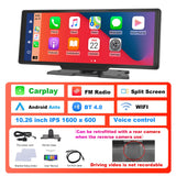 Super Car Mirror Dashboard Video Recorder