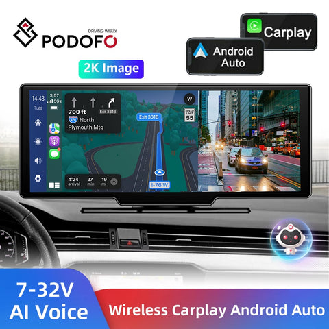 Super Car Mirror Dashboard Video Recorder