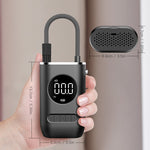 Portable mini car air pump